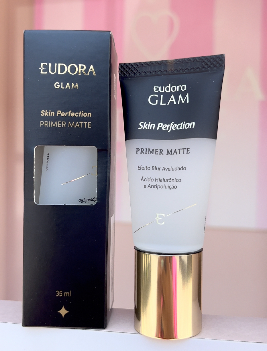 Eudora Glam Skin Perfection Primer Matificante longa duração 35ml