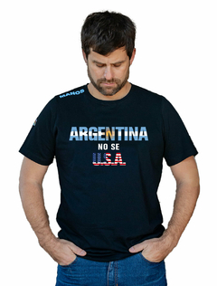 Remera Rebelde Argentina no se USA - comprar online