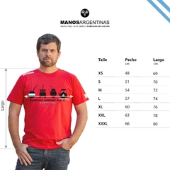 Remera Rebelde Las Malvinas son Argentinas - tienda online