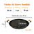 Disco De Arado Tacho 50 cm Grande Aço Carbono Com Tampa - comprar online