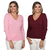 Kit 2 Blusas Feminina Sueter Tricô Trançado Moda Inverno