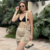 Kit Short/Saia Feminina com Bolsa Saiada de Praia Tricot Crochê Verão na internet