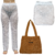 Kit Moda Verão Feminino Bolsa Calça Shorts Saída de Praia Tricot Crochê - GIP.E-COMMERCE