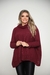 Poncho Feminino Inverno de Trico Gola Alta - comprar online