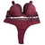 Conjunto Lingerie Feminine Toque Secreto com Bojo e Rendinha - comprar online