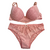 Conjunto Lingerie Feminine Toque Secreto com Bojo e Rendinha - loja online