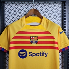 Camisa Barcelona IIII 22/23 Modelo Torcedor - Lojinha do Jota 