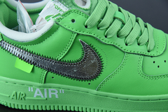 Nike Air Force 1 X Off-White "Brooklyn green" - loja online