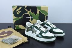 A Bathing Ape Bape Sta Low "Green Whit"