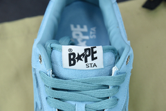 A Bathing Ape Bape Sta Low "Blue Suede" - Lojinha do Jota 