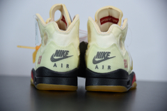 Nike Air Jordan 5 Retro Off- White 'Sail' - loja online