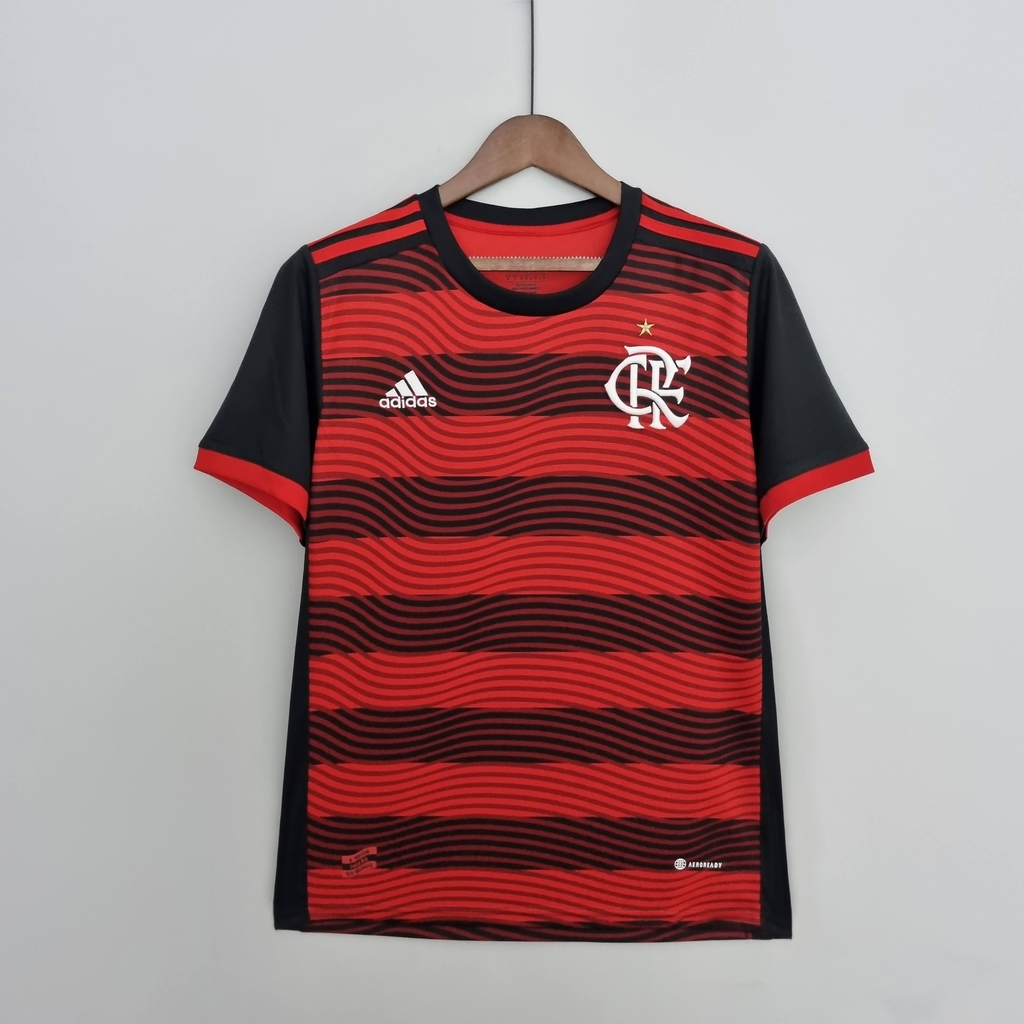 Camisa Flamengo Casa 22 23 Modelo Torcedor