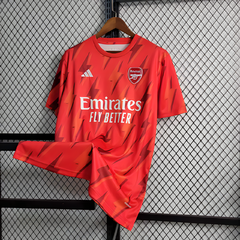 Camisa Arsenal Red Treino 23/24 Modelo Torcedor