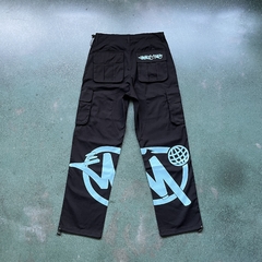 Calça Cargo Minus Two "Blue Logo" - comprar online