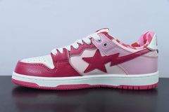 A Bathing Ape Bape Sta Low "Camo Pink" - loja online