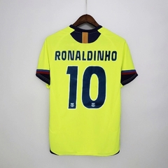 Imagem do Camisa Retrô Barcelona II Away 2005/06 Modelo Torcedor