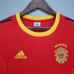 Camisa Seleção da Espanha I 2002 Modelo Retrô - comprar online