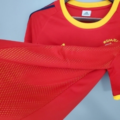 Camisa Seleção da Espanha I 2002 Modelo Retrô