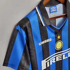 Camisa retro Inter de Milão 97/98 Modelo masculino - Lojinha do Jota 