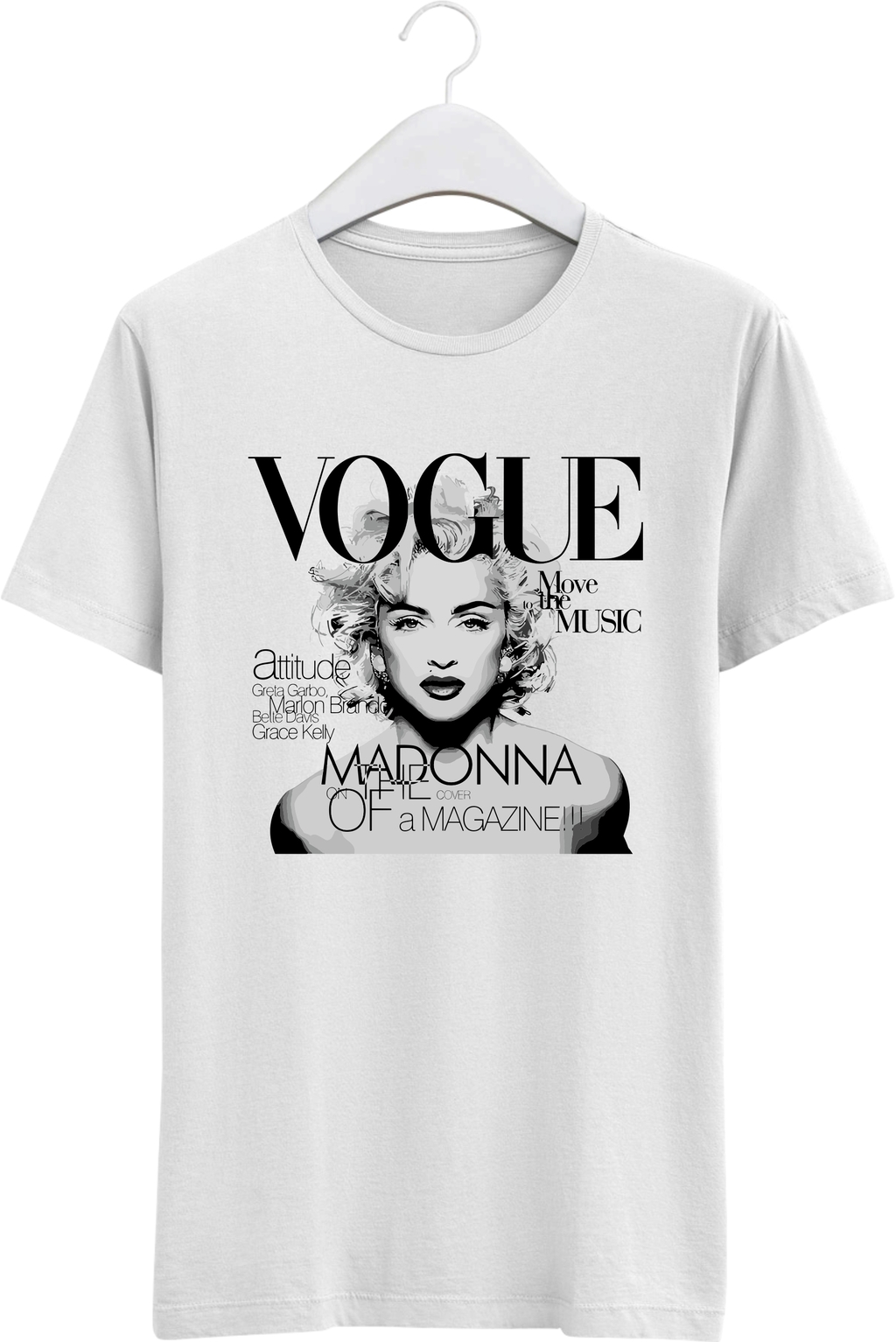 T shirt Guins Madonna Vogue Cover Guin s Camisetas