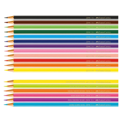 12 EcoLápices de colores básicos + 6 neón - comprar online