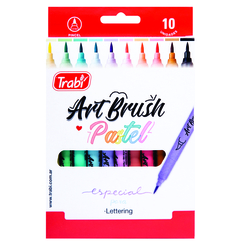 Art Brush Pastel X 10 Unid Trabi