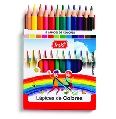 Lapices De Colores Trabi Cortos X 12