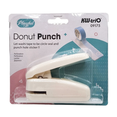 Perforafora Ojalillos Adhesivos 12.5mm Donut Punch - comprar online