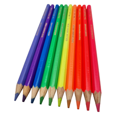 Lápices De Colores Neon X 10 Unidades - comprar online