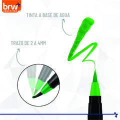Marcador Evoke Brush Pen 6 Colores en internet
