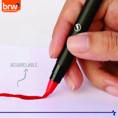 Marcador Evoke Brush Pen 6 Colores - tienda online