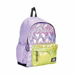 MOCHILA Keiway Aesthetic 17 matelaseada Lila - tienda online