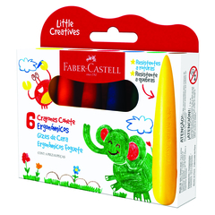 Crayon ergonomico Cohete x 6 Faber Castell - comprar online