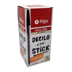 50 Boligrafo Filgo Stick 026 - comprar online