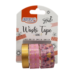 Washi Tape Linea Shine X 3 Mod:WT0401