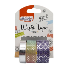 Washi Tape Linea Shine X 3 Mod:WT0402