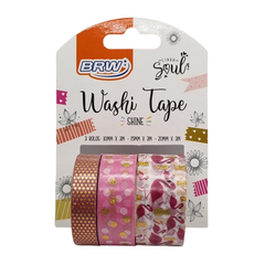 Washi Tape Linea Shine X 3 Mod:WT0403
