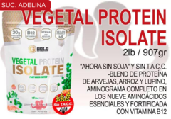 VEGETAL PROTEIN ISOLATE - NUEVA FÓRMULA SIN SOJA (2lb) - GOLD NUTRITION