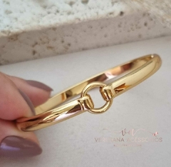 Pulseira em Banho Dourado Gold com Verniz Italiano Pu024