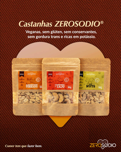 CASTANHA DE CAJU 50 G - Zero Sódio