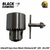 Mandril Aço Inox Black Diamond 6P C/ rosca 3/8 x 24 Unf 0,6 a 6,0mm c/ Chave