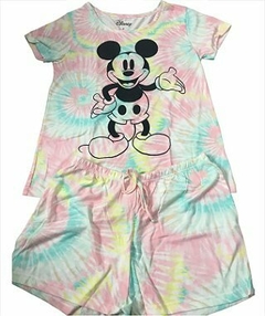 Pijama Feminino Mickey Tie-Dye - comprar online