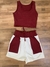 Conjunto short com bolso e regatinha - loja online