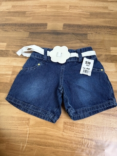 Short jeans infantil menina - comprar online