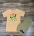 Conjunto masculino short e camiseta personagens infantil na internet