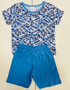 Pijama Infantil Estampado Menino na internet