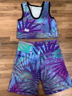 Conjunto Fitness em Malha Estampada - Veríssima Modas