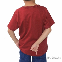 Camiseta Vingadores Vinho Infantil na internet