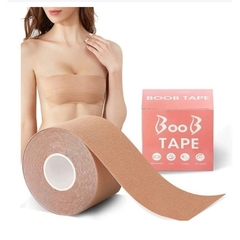Boob tape fita adesiva levanta seios efeito silicone
