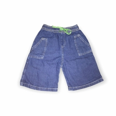 Short Jeans Infantil com Elástico - Menino